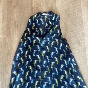 Equipment button down dress